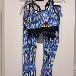 Fabletics workout outfit - medium